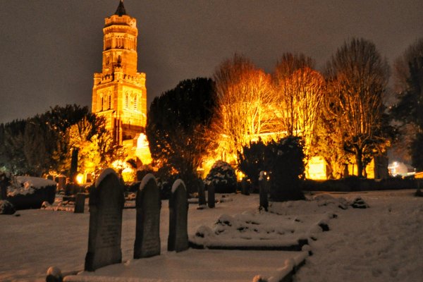 Church in Snow